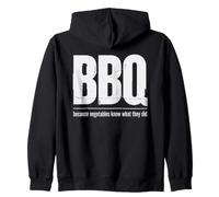 Faites Un Barbecue Parce Que Les légumes savent ce qu'ils Ont Fait - Funny Grill Sweat à Capuche