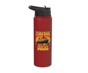 Faites une croisière uniquement ici pour Ducks Funny Ship Vacation Cruisers Stainless Steel Insulated Water Bottle
