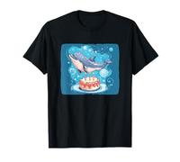 Faites une éclaboussure surprise avec ce dauphin d'anniversaire T-Shirt