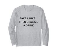 Faites Une randonnée... Alors Prenez-Moi Un Verre pour s'amuser en Plein air en Camping Manche Longue