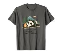 Faites Une Sieste comme Personne ne Regarde, Panda, Sieste, Sommeil, Mignon, Bambou T-Shirt