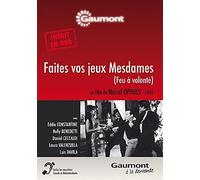 Faites vos jeux, mesdames DVD DVD