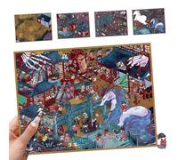 Faites vos propres autocollants de maison - 3D Effect Horreur de compte à main, réduction du stress Aménagement paysager pour les amateurs d'artisanat Scrapbook École de cartes de vœux Carnet