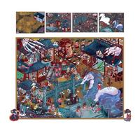 Faites vos propres autocollants de scène - Kit créatif d'artisanat - Collection Interactive Decal - Pack de colle réutilisable coloré | Activités imaginatives avec des scènes de design amusantes