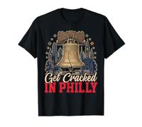 Faites-Vous craquer dans Philly Liberty Bell Philadelphia America T-Shirt Graphique avec Valeur