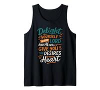 Faites-Vous Plaisir dans Le Seigneur - Foi chrétienne Vintage Débardeur