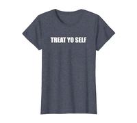 Faites-Vous Plaisir T-Shirt, Femme, Bleu Chiné, M