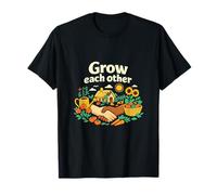 Faites-Vous Pousser Les UNS Les Autres Plant Parent Cottagecore Garden Handshake T-Shirt