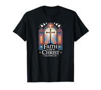Faith Alone in Christ Cross Galates 2:20 T-Shirt