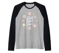 Faith Beats Fear Inspiration missionnaire Manche Raglan