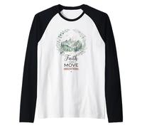 Faith Can Move Mountains Aquarelle Nature Art Manche Raglan