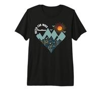 Faith Can Move Mountains Christian Floral Mountain Flower T-Shirt Haut de Gamme