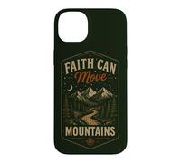 Faith Can Move Mountains Christian Mountains Randonnée Coque pour iPhone 14 Plus