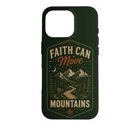 Faith Can Move Mountains Christian Mountains Randonnée Coque pour iPhone 16 Pro