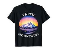 Faith Can Move Mountains Christianisme T-Shirt