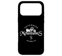 Faith Can Move Mountains Matthew 17 20 Faith Moves Mountains Coque pour iPhone 17 Pro Max