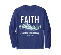 Faith Can Move Mountains - Matthew 17:20 Nature Inspiration Manche Longue