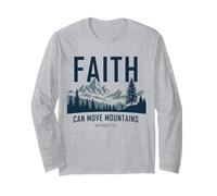 Faith Can Move Mountains - Matthew 17:20 Nature Inspiration Manche Longue