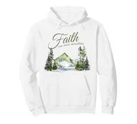 Faith Can Move Mountains - Matthew 17:20 Women Girls Nature Sweat à Capuche