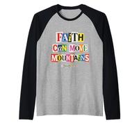 Faith Can Move Mountains Matthieu 17:20 Bible chrétienne Manche Raglan