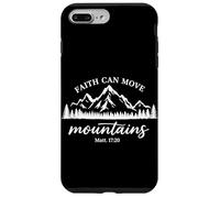 Faith Can Move Mountains Matthieu 17:20 Christian Jesus God Coque pour iPhone 7 Plus/8 Plus