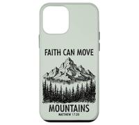 Faith Can Move Mountains Matthieu 17 20 Verset chrétien Coque pour iPhone 12 Mini