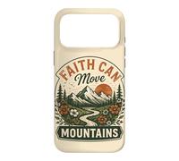 Faith Can Move Mountains Randonnée Nature Amoureux des Montagnes Coque pour iPhone 17 Pro Max