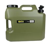 FAITH CARP TACKLE Jerrycan d'eau avec Robinet - 18 LTR - Polyéthylène Vert - Réservoir d'eau - Conteneur d'eau - Bidon d'eau - Distributeur d'eau - Robinet d'eau - avec Robinet de Distribution
