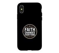 Faith Changes Everything Coque pour iPhone X/XS