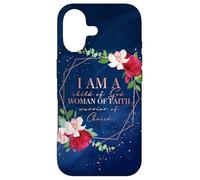 Faith Christ Child of God Cadeaux chrétiens Verse de la Bible Téléphone Coque pour iPhone 17