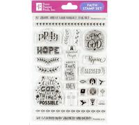 Faith Clear Stamp Set (27 individual stamps)
