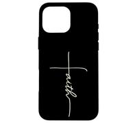 Faith Cross Minimalist Christian Design for Believers Coque pour iPhone 16 Pro Max