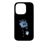 Faith Hope Fight Love Elephant Sunflower Diabetes Awareness Coque pour iPhone 14 Pro