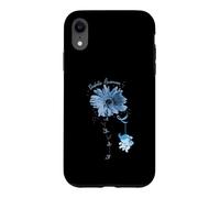 Faith Hope Fight Love Elephant Sunflower Diabetes Awareness Coque pour iPhone XR