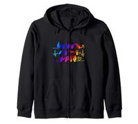 Faith Hope Love ASL (langage des signes américain) Heartbeat Sweat à Capuche