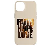 Faith Hope & Love - Jesus Christ Christian Faith Color Text Coque pour iPhone 14 Plus