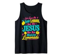 Faith Humour Jésus transforme Les défis de la Vie en Humeur Limonade Débardeur