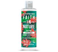 Faith in Nature Après-Shampoing Naturel Aloe Vera, Rajeunissant, Végan et Respectueux des Animaux, Sans Parabènes et Sans SLS, Cheveux Normaux à Secs, 400ml