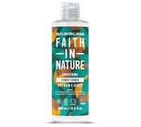 Faith in Nature Après-Shampoing Naturel Jojoba, Apaisant, Végan et Respectueux des Animaux, Sans Parabènes et Sans SLS, Cheveux Normaux à Secs, 400ml