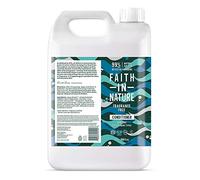 Faith In Nature Après-shampoing naturel sans parfum, sensible, végétalien et sans cruauté envers les animaux, sans SLS ni parabènes, pour tous les types de cheveux, recharge de 5 L