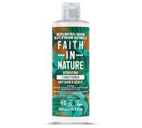 Faith In Nature Après-Shampooing Bio à la Noix de Coco, Hydratant pour Cheveux et Cuir Chevelu Secs, Végan et Non Testé sur les Animaux, Sans SLS, Silicones ni Parabènes, 400 ml