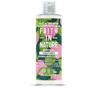 Faith In Nature Après-Shampooing Naturel à la Rose Sauvage, Nourrissant pour Cheveux et Cuir Chevelu Normaux, Végan et Non Testé sur les Animaux, Sans SLS, Silicones ni Parabènes, 400 ml