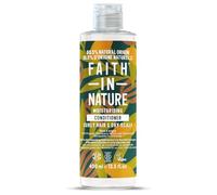 Faith In Nature Après-Shampooing Naturel au Karité et à l’Argan, Hydratant pour Cheveux Bouclés et Cuir Chevelu Sec, Végan et Non Testé sur les Animaux, Sans SLS, Silicones ni Parabènes, 400 ml