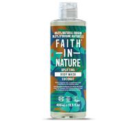 Faith In Nature, Gel Douche & Bain Naturel à la Noix de Coco Faith In Nature, Hydratant, Vegan & Cruelty Free, Sans Parabènes & SLES, 400ml