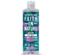 Faith in Nature Gel Douche et Bain Naturel Lavande et Géranium, Nourissant Végan et Respectueux des Animaux, Sans Parabènes et Sans SLS, 400ml