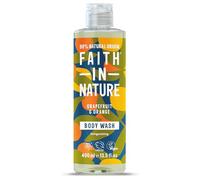 Faith in Nature Gel Douche Pamplemousse et Orange, 400 ml