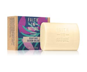 Faith In Nature Hand Made Soap Lavender savon solide naturel arôme lavande 100 g