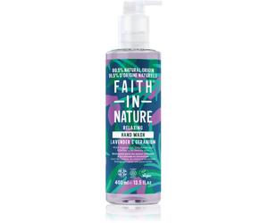 Faith In Nature Lavender & Geranium savon liquide naturel mains arôme lavande 400 ml