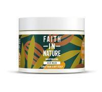 Faith In Nature Masque Capillaire Bio au Karité et à l’Argan, Hydratant pour Cheveux Bouclés et Cuir Chevelu Sec, Végan et Non Testé sur les Animaux, Sans SLS, Silicones ni Parabènes, 300 ml