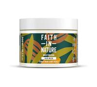 Faith In Nature Masque capillaire naturel au karité et à l'argan, nourrissant, végétalien et sans cruauté envers les animaux, sans SLS ni parabènes, pour cheveux secs à très secs, 300 ml